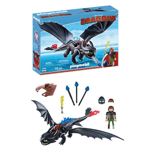How to Train Your Dragon Hiccup and Toothless Playset
